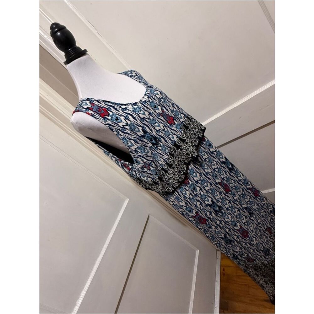 Bila Navy Maxi with Blue & White Trim XXL